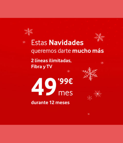 Ofertas Vodafone Navidad - Los Alcores